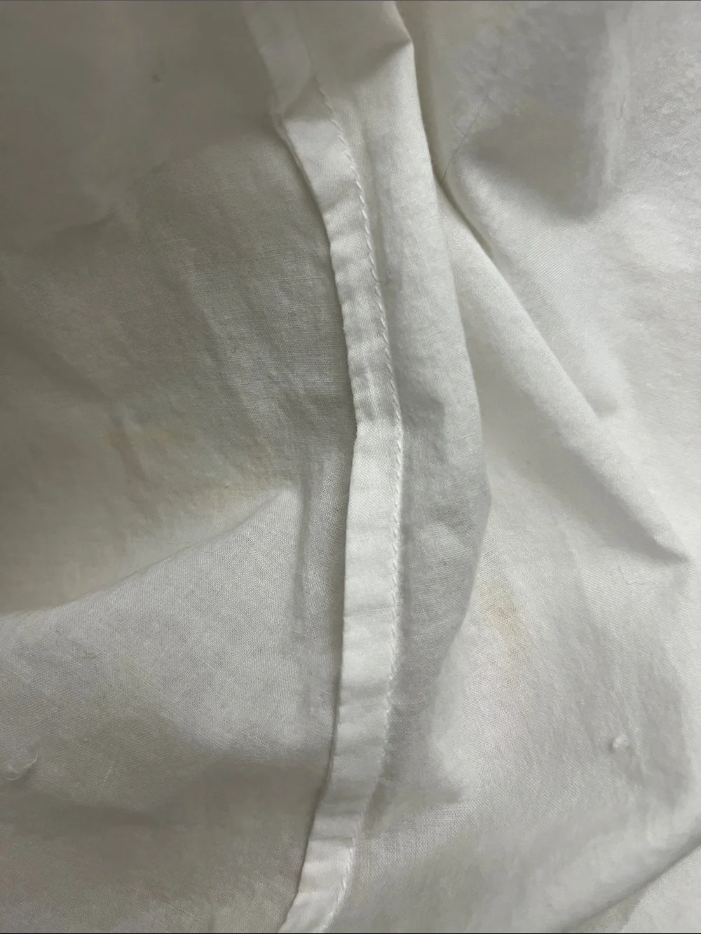 Classic White Girls Slip Petticoat Round Crew Neckline Gentle A-Line 100% Cotton